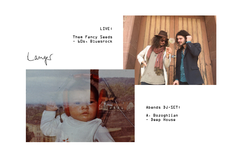 Social Post für Konzert und DJ Nacht im Langer Vintage